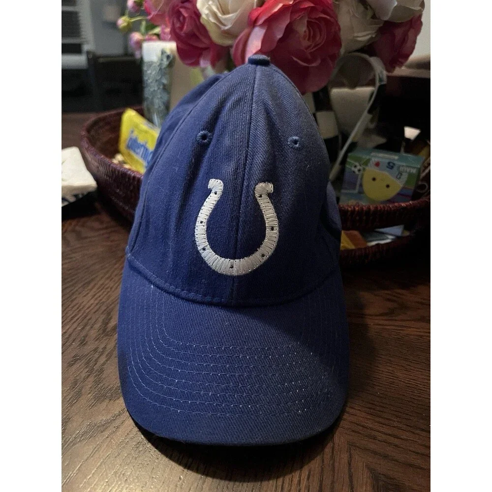 Light Up Logo 7 Indianapolis Colts Hat Cap  NFL Fiber Optic Lightwear